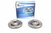 Тормозные диски 235 mm с перфорацией и насечками Mazda 323 S V TA-TECHNIX EVOBS2069P
