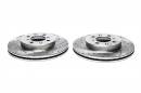 Тормозные диски 262mm с перфорацией и насечками Honda Civic V EJ/ EG EH TA-TECHNIX EVOBS2073P