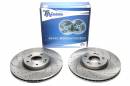 Тормозные диски 321mm с перфорацией и насечками Hyundai Santa Fe I TA-TECHNIX EVOBS20776P