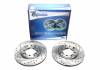 Тормозные диски 257mm с перфорацией и насечками Hyundai Lantra II Wagon TA-TECHNIX EVOBS2078P