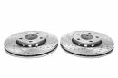 Тормозные диски 288 mm с перфорацией и насечками VW Passat B5 Varinat TA-TECHNIX EVOBS2088P