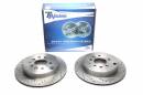 Тормозные диски 301,6mm с перфорацией и насечками Mazda CX-7 TA-TECHNIX EVOBS20906P