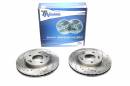 Тормозные диски 275mm с перфорацией и насечками Hyundai Elantra HD седан TA-TECHNIX EVOBS20914P
