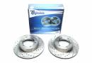 Тормозные диски 288mm с перфорацией и насечками VW Taro TA-TECHNIX EVOBS2125P