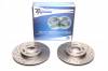 Тормозные диски 276mm с перфорацией и насечками Mitsubishi Sigma TA-TECHNIX EVOBS2184P