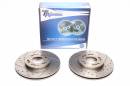 Тормозные диски 276mm с перфорацией и насечками Mitsubishi Eclipse I TA-TECHNIX EVOBS2184P