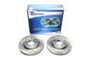 Тормозные диски 240mm с перфорацией и насечками Honda Civic V ХетчбэкEG TA-TECHNIX EVOBS2196P
