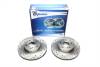 Тормозные диски 260mm с перфорацией и насечками Subaru Legacy I Station Wagon BC BJF TA-TECHNIX EVOBS2201P