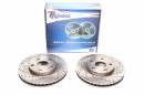 Тормозные диски 275mm с перфорацией и насечками Toyota Camry V10 TA-TECHNIX EVOBS2209P