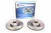 Тормозные диски 277mm с перфорацией и насечками Subaru Legacy Outback BG TA-TECHNIX EVOBS2244P