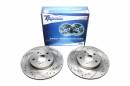 Тормозные диски 301,5mm с перфорацией и насечками Toyota RAV 4 I TA-TECHNIX EVOBS2259P