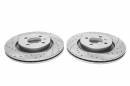 Тормозные диски 280 mm с перфорацией и насечками VW Golf II TA-TECHNIX EVOBS2374P