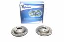 Тормозные диски 214mm с перфорацией и насечками Nissan Micra I K10 TA-TECHNIX EVOBS2425P