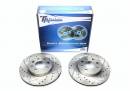 Тормозные диски 297mm с перфорацией и насечками Land Rover Range Rover II TA-TECHNIX EVOBS2463P