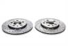 Тормозные диски 256 mm с перфорацией и насечками Seat Leon 1M1 TA-TECHNIX EVOBS2479P