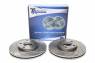 Тормозные диски 282 mm с перфорацией и насечками VW Passat B5+ Variant TA-TECHNIX EVOBS2484P