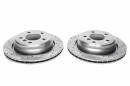 Тормозные диски 298 mm с перфорацией и насечками BMW 5er E39 Touring TA-TECHNIX EVOBS2497P