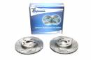 Тормозные диски 257mm с перфорацией и насечками Peugeot 806 TA-TECHNIX EVOBS2532P