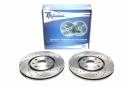 Тормозные диски 283mm с перфорацией и насечками Peugeot 406 Coupe TA-TECHNIX EVOBS2535P