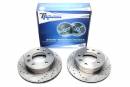 Тормозные диски 276mm с перфорацией и насечками VW LT 28-46 II Bus/Kasten/Pritsche TA-TECHNIX EVOBS2539P