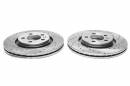 Тормозные диски 280 mm с перфорацией и насечками VW Jetta V TA-TECHNIX EVOBS2544P