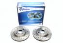 Тормозные диски 234mm с перфорацией и насечками Mazda 323 F VI TA-TECHNIX EVOBS2546P