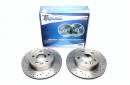 Тормозные диски 276mm с перфорацией и насечками Mercedes-Benz V-Klasse 638/2 TA-TECHNIX EVOBS2583P