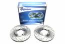 Тормозные диски 254mm с перфорацией и насечками Hyundai H-1 Kasten TA-TECHNIX EVOBS2634P