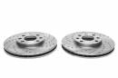 Тормозные диски 256 mm с перфорацией и насечками Opel Astra F TA-TECHNIX EVOBS2638P