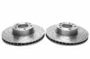 Тормозные диски 324 mm с перфорацией и насечками BMW 5er E39 540i TA-TECHNIX EVOBS2740P