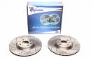 Тормозные диски 284mm с перфорацией и насечками Alfa Romeo 145/146 TA-TECHNIX EVOBS2761P