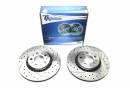 Тормозные диски 305mm с перфорацией и насечками Volvo XC70 Cross Country TA-TECHNIX EVOBS2799P