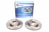 Тормозные диски 277mm с перфорацией и насечками Land Rover Freelander TA-TECHNIX EVOBS2818P