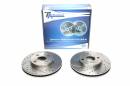 Тормозные диски 255mm с перфорацией и насечками Toyota Corolla Verso ZDE12 TA-TECHNIX EVOBS2843P