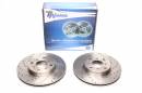 Тормозные диски 282mm с перфорацией и насечками Honda Honda Accord VI CH TA-TECHNIX EVOBS2866P
