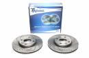 Тормозные диски 280mm с перфорацией и насечками Hyundai Sonata IV EF TA-TECHNIX EVOBS2871P