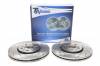 Тормозные диски 288 mm с перфорацией и насечками VW Golf V TA-TECHNIX EVOBS2879P