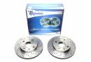 Тормозные диски 256mm с перфорацией и насечками Daewoo Rezzo TA-TECHNIX EVOBS2884P