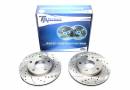 Тормозные диски 255,8mm с перфорацией и насечками Daewoo Leganza TA-TECHNIX EVOBS2892P