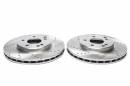 Тормозные диски 288 mm с перфорацией и насечками Mercedes-Benz SLK R171 TA-TECHNIX EVOBS2912P
