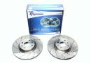 Тормозные диски 284mm с перфорацией и насечками Alfa Romeo 155 TA-TECHNIX EVOBS2938P