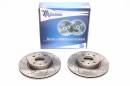 Тормозные диски 257,5mm с перфорацией и насечками Alfa Romeo 164 TA-TECHNIX EVOBS2940P