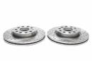 Тормозные диски 280 mm с перфорацией и насечками VW Jetta VI TA-TECHNIX EVOBS2957P