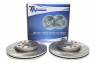 Тормозные диски 280 mm с перфорацией и насечками VW Jetta VI TA-TECHNIX EVOBS2957P
