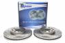 Тормозные диски 288 mm с перфорацией и насечками VW Scirocco III TA-TECHNIX EVOBS2958P