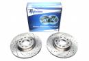 Тормозные диски 300mm с перфорацией и насечками Mazda 5 CW TA-TECHNIX EVOBS2964P