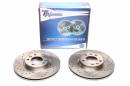 Тормозные диски 283mm с перфорацией и насечками Peugeot 407 SW TA-TECHNIX EVOBS2981P