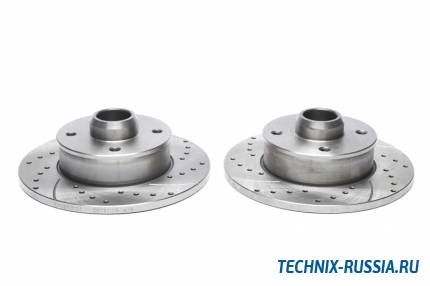 Тормозные диски 226 mm с перфорацией и насечками VW Passat B3 B4 Variant TA-TECHNIX EVOBS3121P