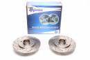 Тормозные диски 238mm с перфорацией и насечками Renault Clio II TA-TECHNIX EVOBS3190P