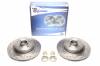 Тормозные диски 274mm с перфорацией и насечками Renault Megane I Grandtour TA-TECHNIX EVOBS3215BSP